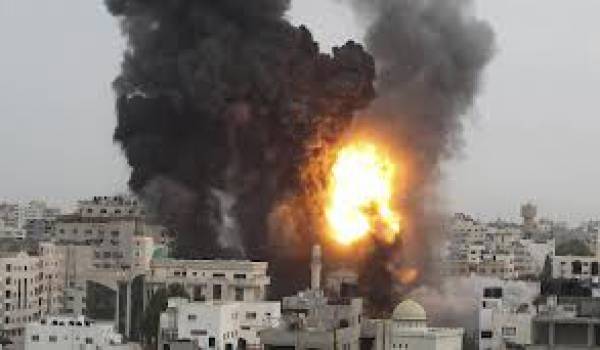 L'État israélien bombarde encore une fois la bande de Gaza