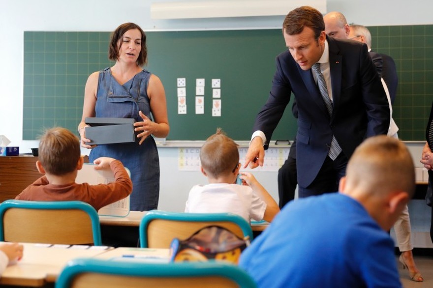 24 élèves par classe : Macron tente de colmater les brèches ouvertes par la  mobilisation enseignante