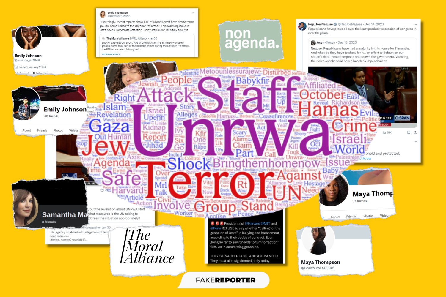 Offensive contre l'UNRWA : une campagne de bots pour salir l'organisation sur les réseaux révélée
