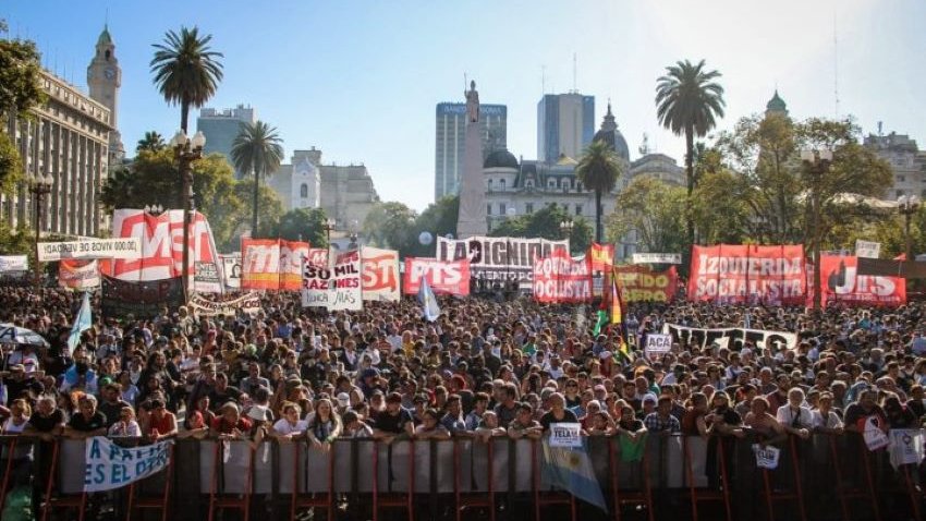 Argentine. A 48 ans du coup d'Etat militaire, mobilisation massive contre Milei et son gouvernement 
