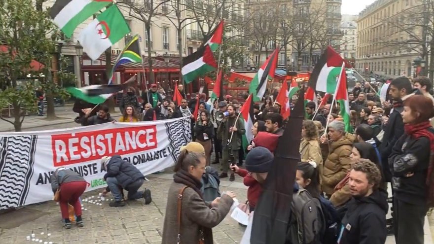 Palestine : la solidarité dans les universités se poursuit en France et en Europe, la répression aussi