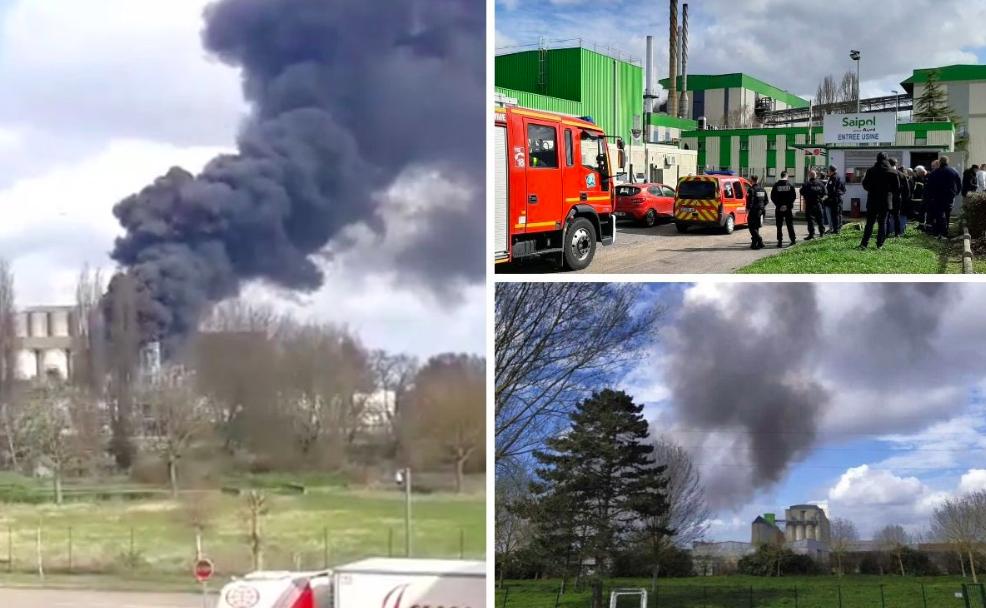 Six mois après Lubrizol, un nouvel incendie dans une usine Seveso près de Rouen