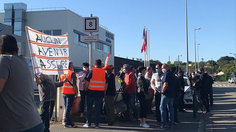 Toulouse. Premier rassemblement des salariés de AAA, menacés par un plan de 719 licenciements