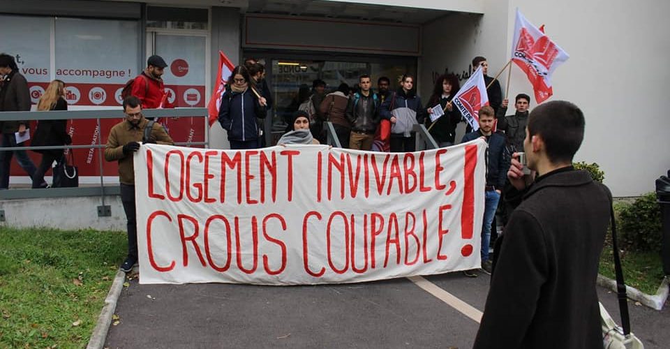 Le CROUS de Bordeaux interdit les distributions de colis alimentaires au Village 6 !