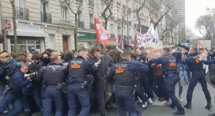 Solidarité avec les étudiants et manifestants interpellés : des rassemblements à Paris dès 18h !