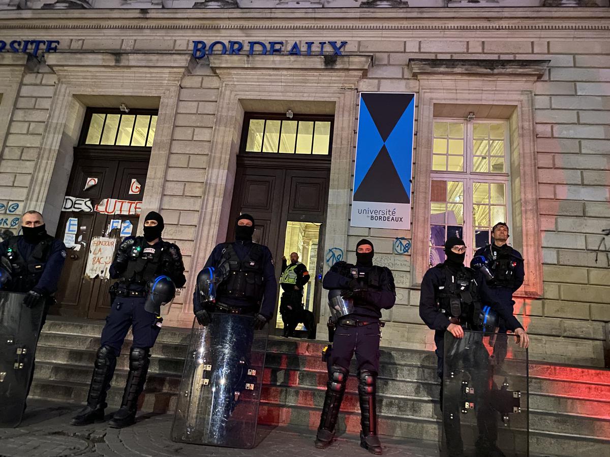 Expulsion de l'occupation de Bordeaux Victoire : faisons front face à la répression du mouvement !