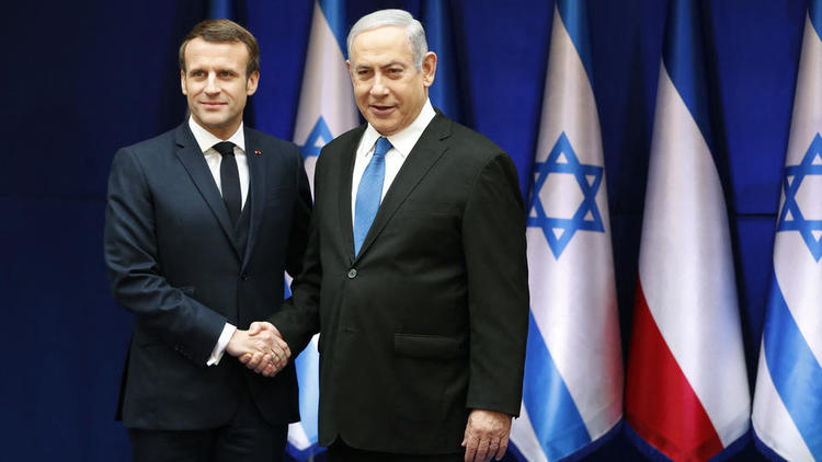 Rencontre avec Netanyahou : Macron réaffirme son soutien à l'apartheid israélien