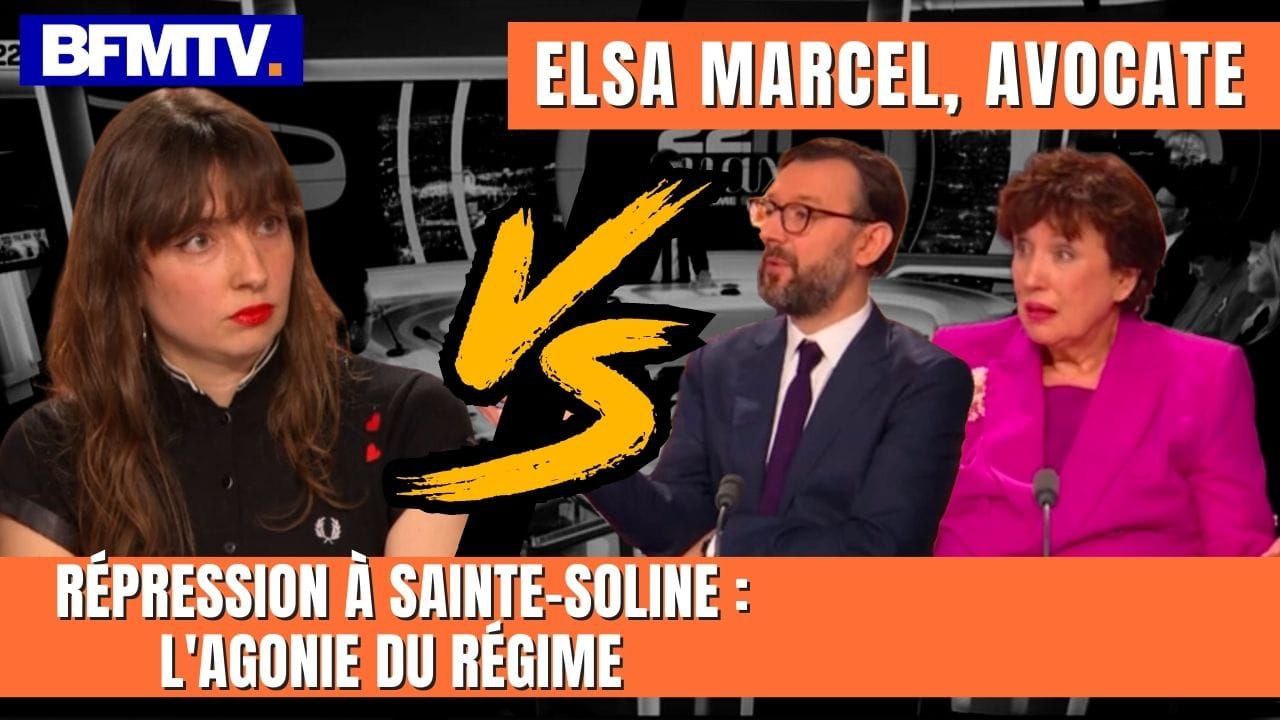 « Macron et Darmanin ne tiennent que par la police » Elsa Marcel, avocate, sur BFM TV