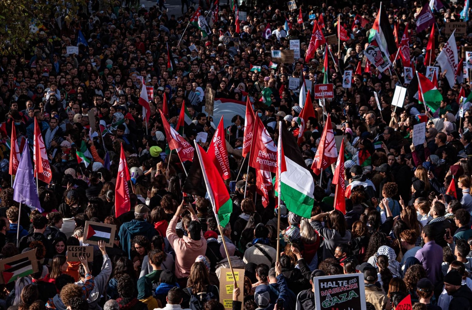 Offensive réactionnaire : faisons bloc dans la rue pour la Palestine et contre la loi immigration !