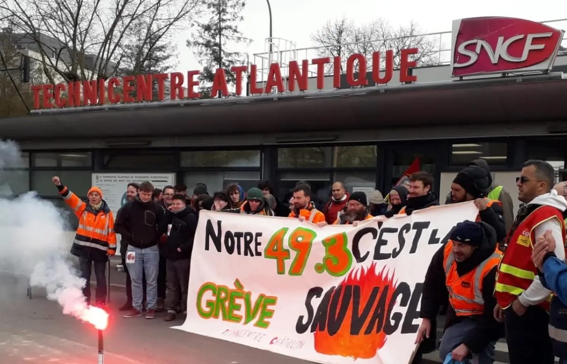 Grève sauvage victorieuse au technicentre SNCF de Châtillon : « une expérience pour les luttes à venir »
