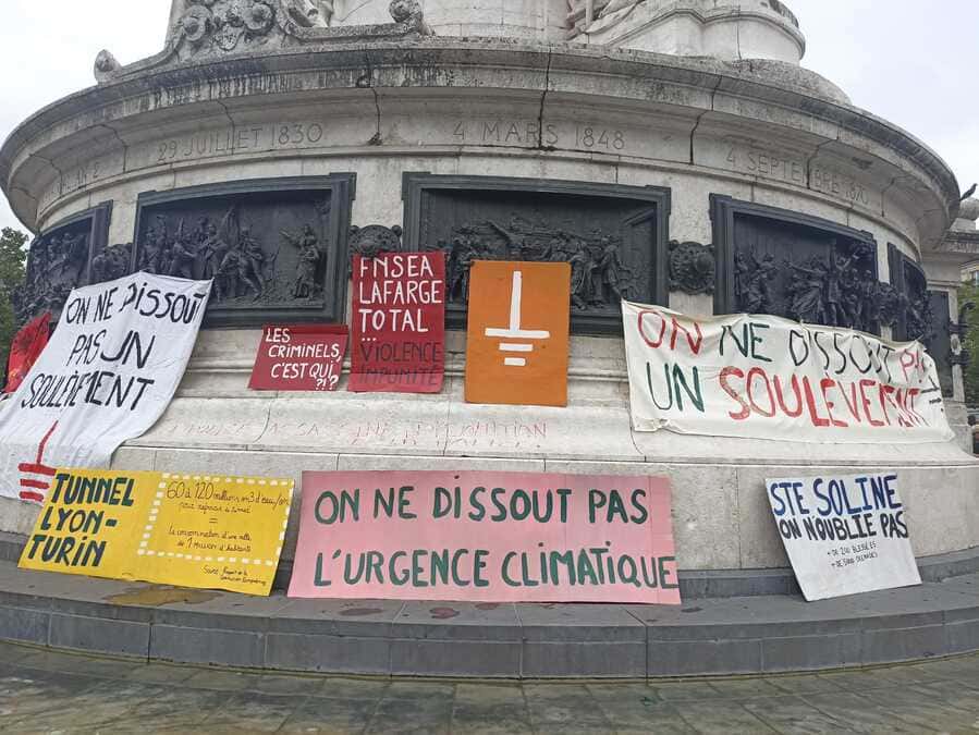 Acharnement judiciaire. 6 militants écologistes en GAV suite à la mobilisation de Sainte-Soline