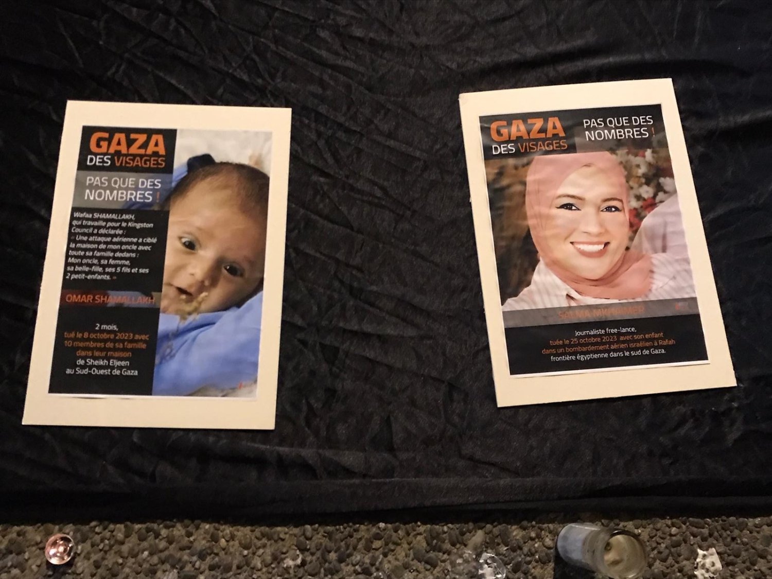 « Say their names » : derrière les chiffres, montrer les visages et les noms des 10 000 morts à Gaza
