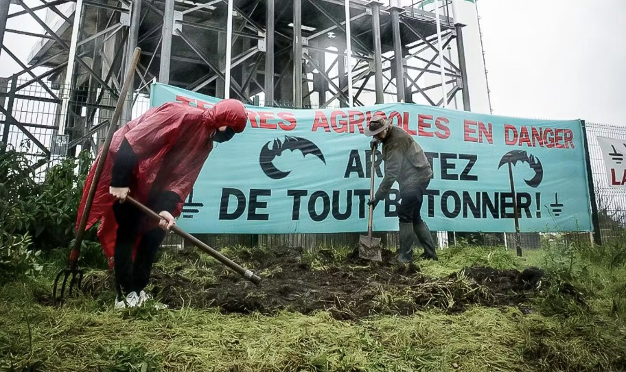 Lafarge : des actions dans toute la France contre le cimentier malgré la répression d'Etat