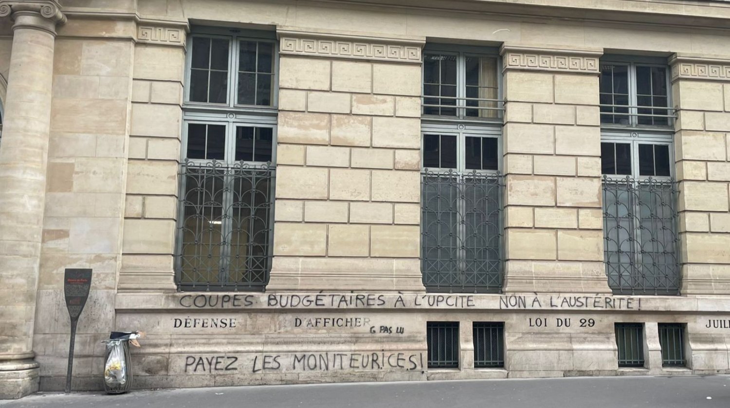 Université Paris-Cité : 24 millions de réduction de budget pour toujours plus de précarité