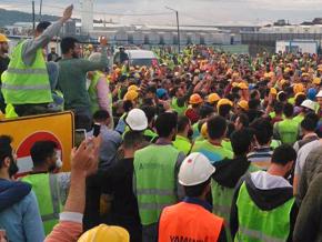 Turquie. 600 travailleurs en grève sur le chantier de l'aéroport d'Istanbul arrêtés et mis en prison !