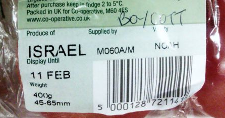 Etiquetage des produits issus des territoires occupés. Et la Palestine, dans tout ça ?