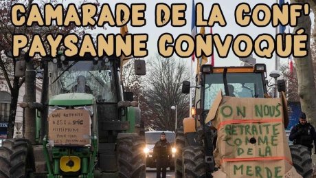 Chambéry. Un membre de la Confédération paysanne convoqué devant le procureur « pour de la paille »