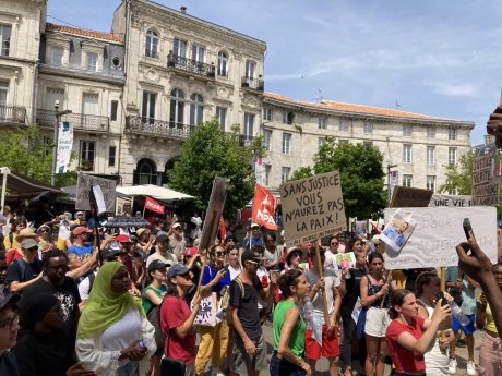 À Angoulême, une marche contre les violences policières et pour Alahoussein tué par la police