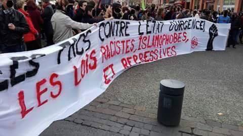 Toulouse le Mirail. Appel à rassemblement unitaire contre l'état d'urgence ce lundi 14 novembre