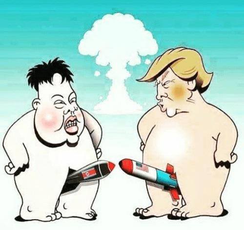 Quand Trump joue à ‘'Qui a le « plus gros » ? '' avec Kim Jung-Un et l'arme nucléaire