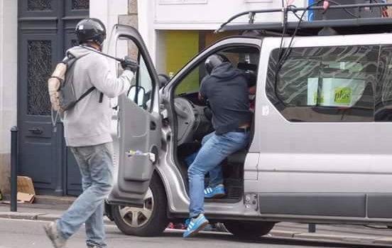 Manif violemment réprimée à Nantes : la BAC agresse des militants CGT dans leur véhicule