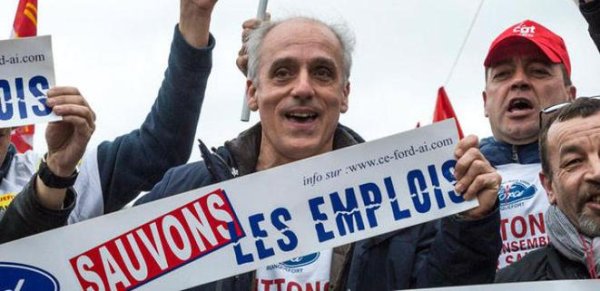 Les Ford au Mondial de l'auto : Philippe Poutou appelle à un rassemblement contre la fermeture de son usine