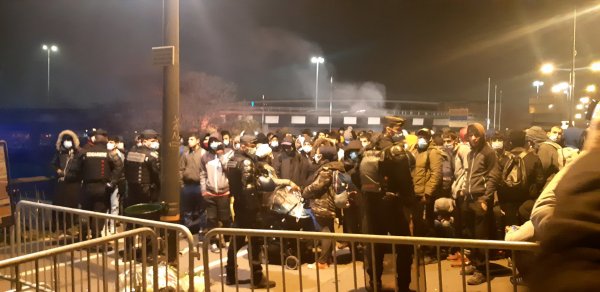 Saint-Denis : au moins 700 personnes à la rue après l'expulsion du camp de migrants de Porte de Paris