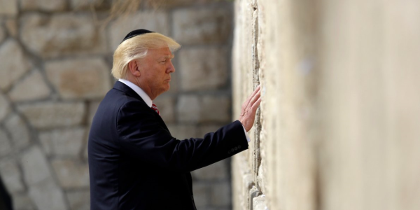 Jérusalem capitale officielle d'Israel : l'état sioniste en rêvait, Trump le fait