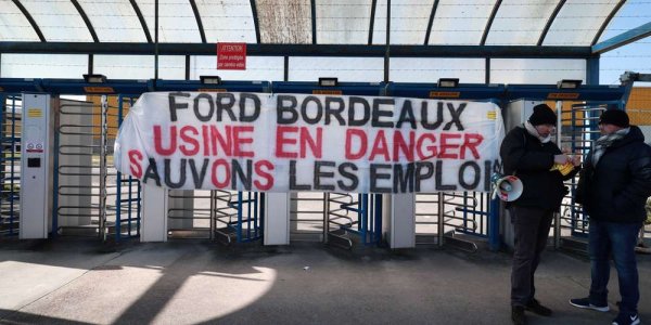 Ford Blanquefort : Journée « usine morte » et manifestation contre la fermeture