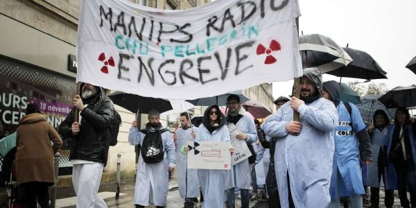 Manifestation des hôpitaux de la région bordelaise : une journée « hôpital mort » pour le maintenir en vie