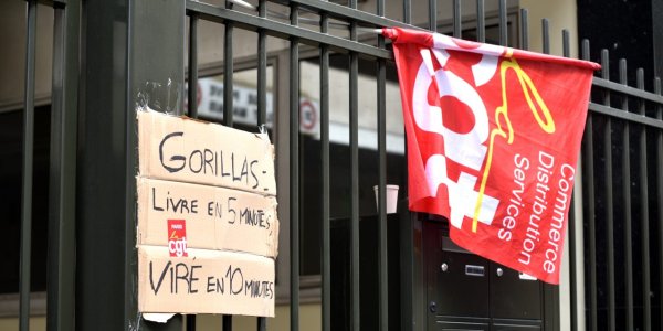 Gorillas. « Livre en 5 minutes, viré en 10 minutes » : grève victorieuse contre les licenciements