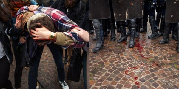 Lille le 31 mars. Photos et témoignages d'une violente répression policière contre les jeunes mobilisés
