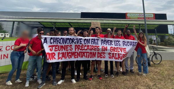 Grève majoritaire à Chronodrive : une jeunesse en lutte pour l'augmentation des salaires !
