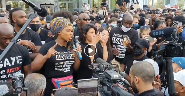 Justice pour Adama : Le discours poignant d'Assa Traoré