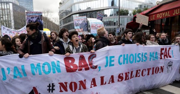 Bordeaux. Première Coordination Lycéenne Nationale du mouvement contre la loi ORE