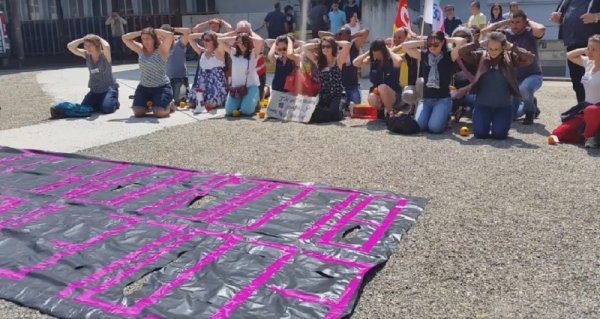 A Montauban, des enseignants grévistes gazés et délogés par la police