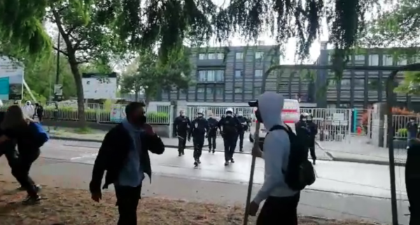 Rennes. Des policiers dans l'enceinte du lycée pour réprimer les mobilisations