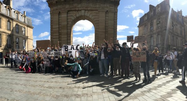 Bordeaux. 500 lycéens mobilisés contre le maintien du Bac Blanquer !