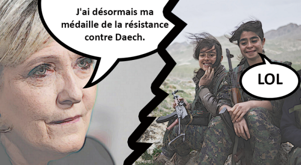 Mise en examen pour avoir publié des exécutions de Daesh, Marine Le Pen se pose en victime