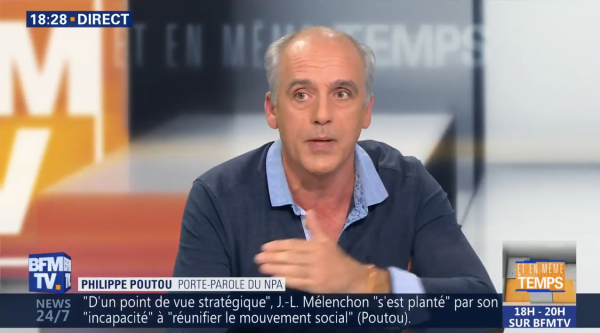Sur le plateau de BFMTV, Philippe Poutou demande la libération de Salah Hamouri