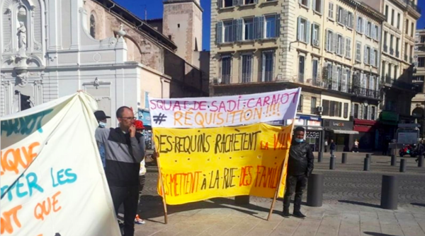 Marseille. Menaces d'expulsion pour le squat de République : la vie de 40 personnes est en jeu !