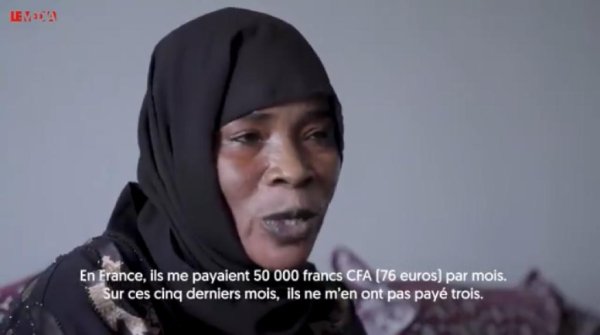 Adjiti, "esclave" en plein Paris de la famille du dictateur et ami de la France Idriss Déby