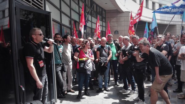 Vidéo. Large soutien à Alexis, conducteur de bus RATP réprimé pour son engagement syndical