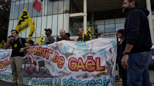 Vidéo. Soutien à Gaël Quirante, à nouveau en procès à 6 mois de grève des postiers du 92