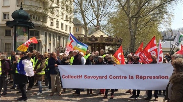 Acte 22 : A Chambéry, mobilisation des Gilets Jaunes et du collectif Savoyard contre la répression