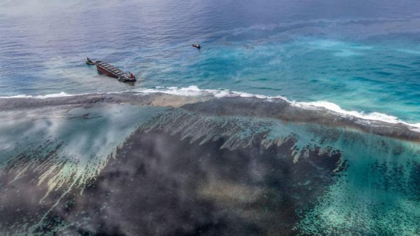 Désastre écologique : plus de 1000 tonnes de carburant déversées au large de l'Île Maurice