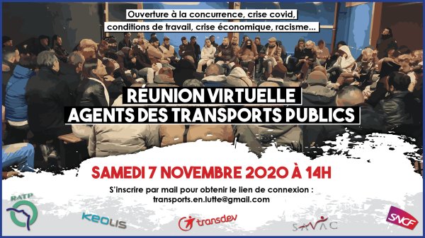 Nouvelle rencontre Transports le 7 novembre : « Contre la casse de nos conditions de travail, luttons ensemble ! »