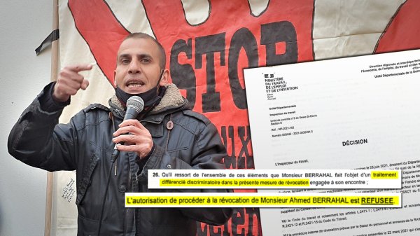 Claque pour la RATP : rapport salé de l'inspection du travail contre le licenciement d'Ahmed Berrahal