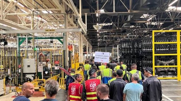 Grève nationale chez Renault pour les salaires : « c'est 300 à 400€ qui manquent sur la fiche de paye »