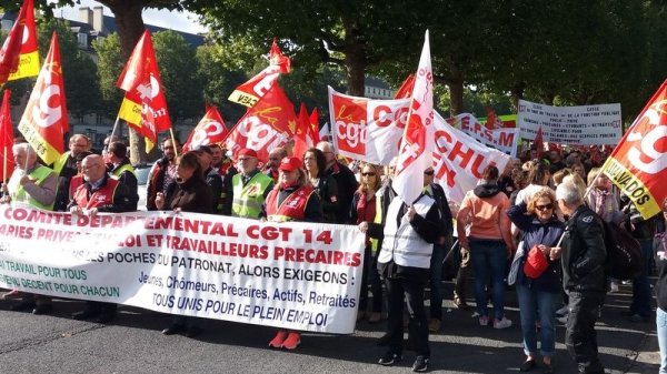6000 manifestant-e-s à Caen pour donner le rythme